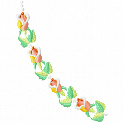 Flowers And Tree Embroidery Design 11 Flowers And Tree Embroidery Design 11